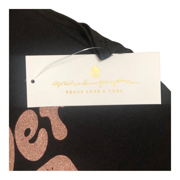 Spiritual Gangster Forever Wild Soft Black Rose Gold Tank Women’s Size Small NWT - Picture 5 of 8